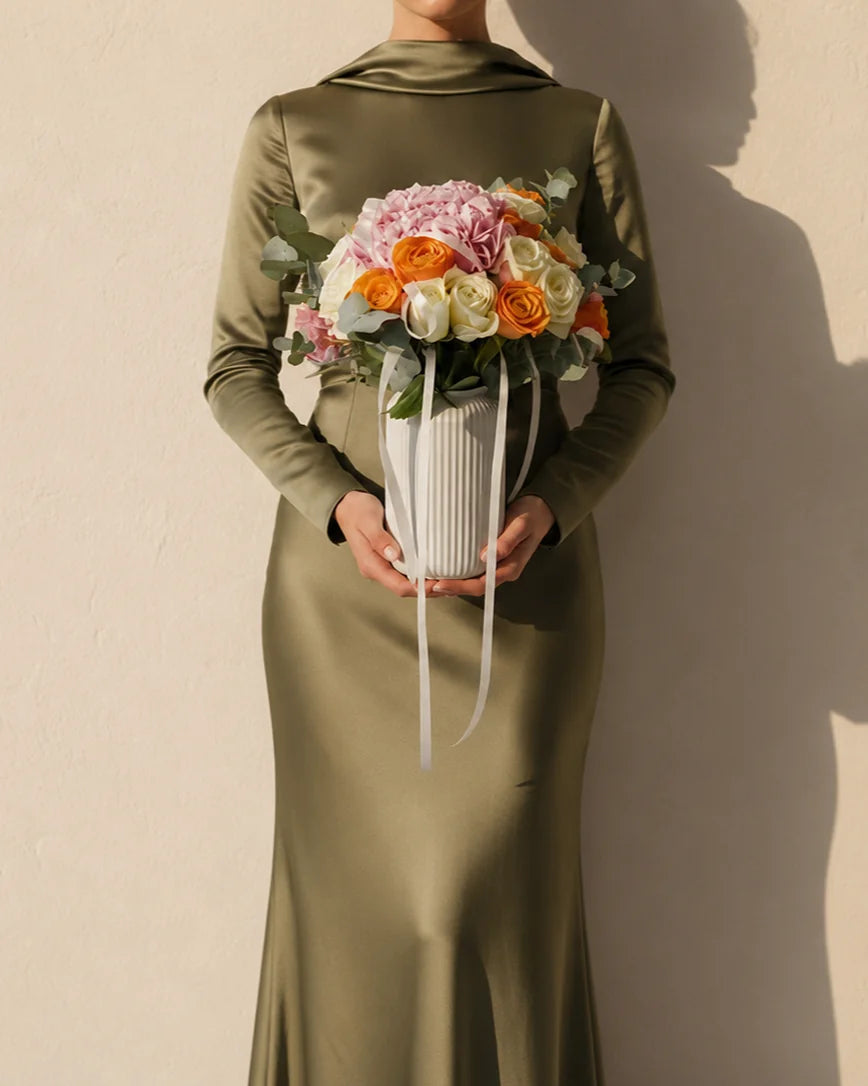 Coeur Tendre detail — luxury flowers Dubai | Miss Florenski