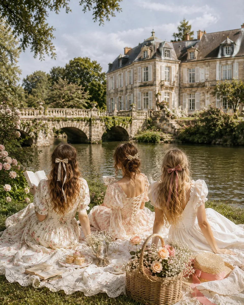 bridgerton effect garden picnic chateau