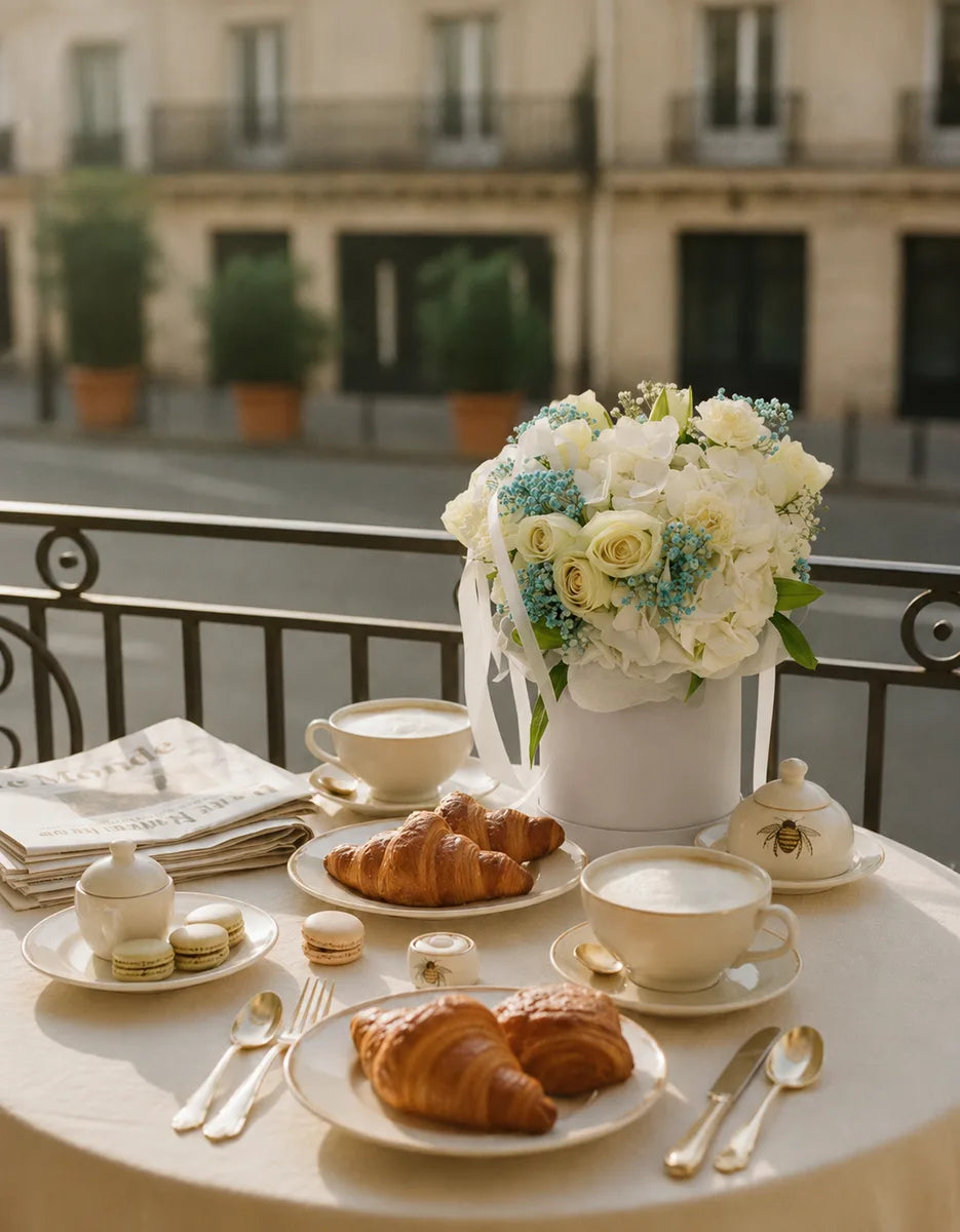 french floral traditions parisian breakfast flowers
