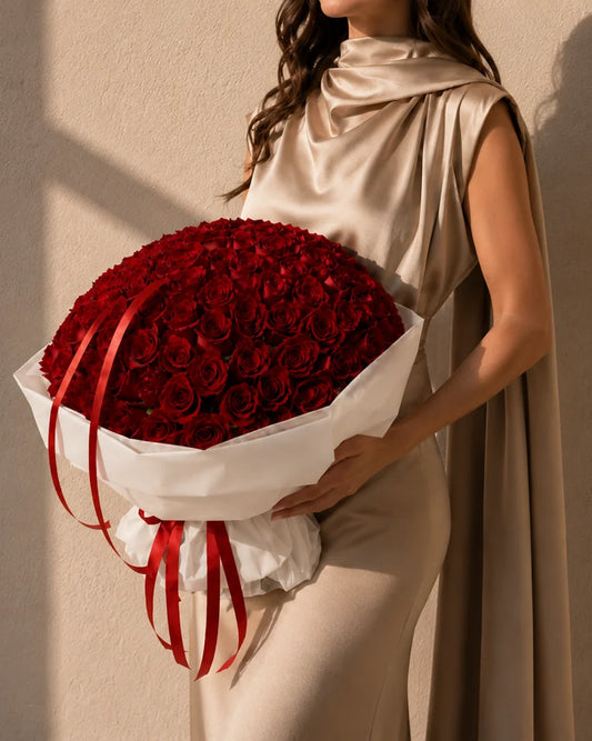 Amour Pour Toujours — luxury floral arrangement Dubai | Miss Florenski