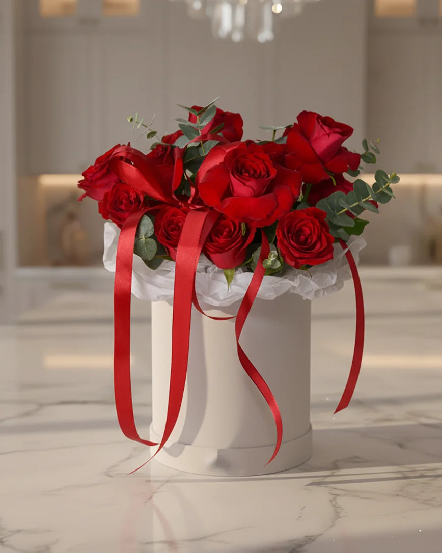 Amour Royal detail — luxury flowers Dubai | Miss Florenski