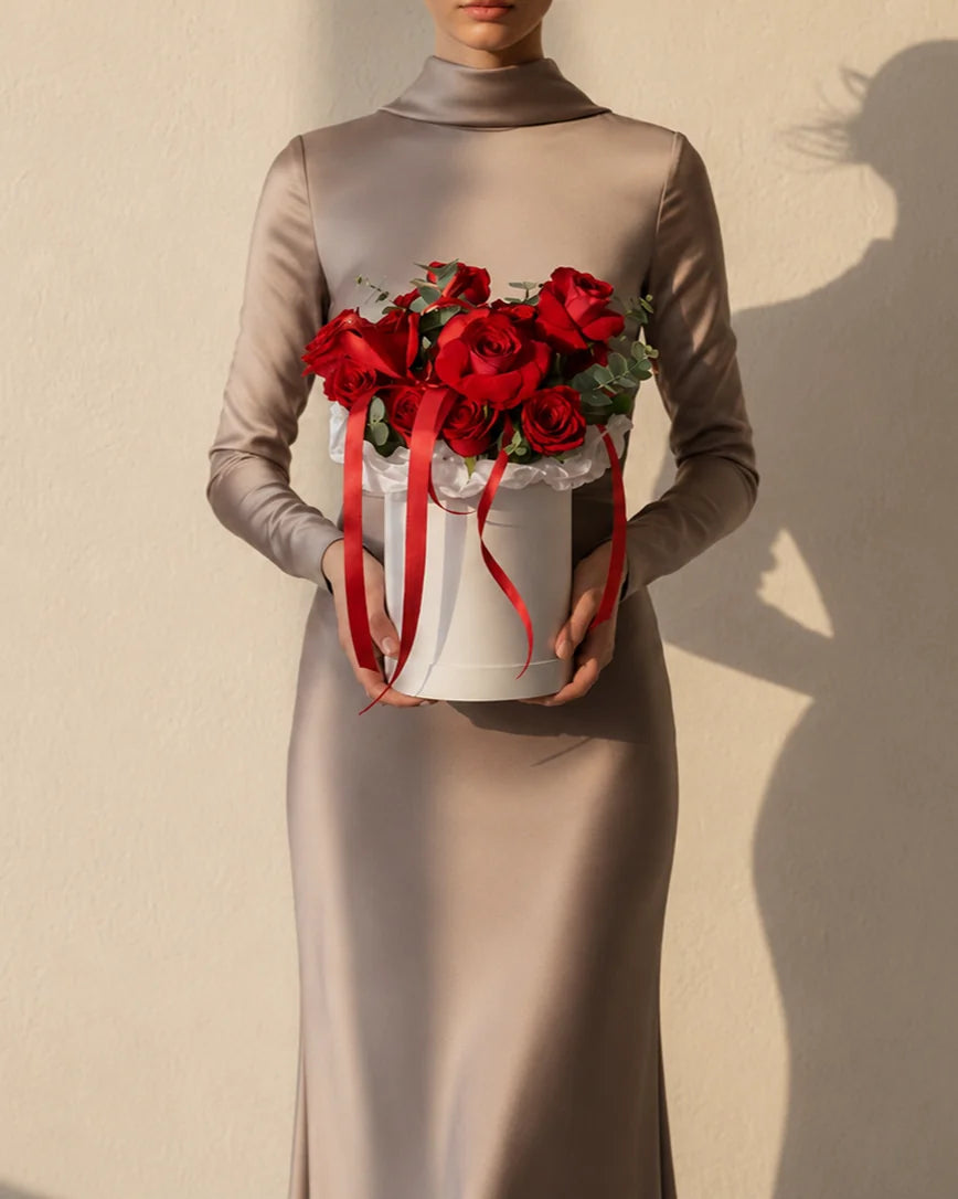 Amour Royal detail — luxury flowers Dubai | Miss Florenski