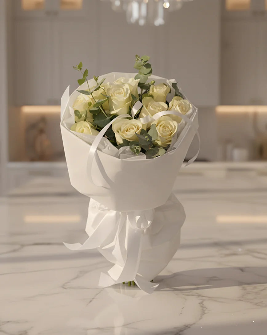 Bonjour detail — luxury flowers Dubai | Miss Florenski