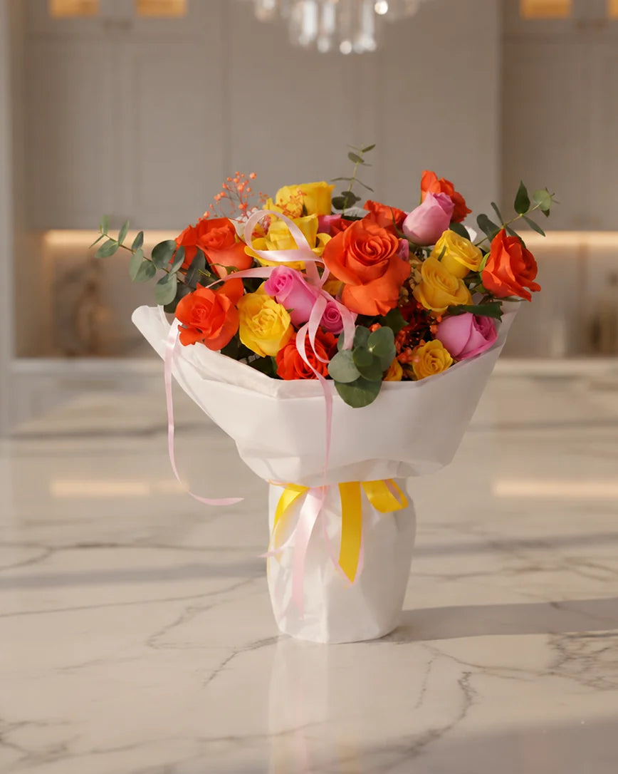 Brise Printanière detail — luxury flowers Dubai | Miss Florenski
