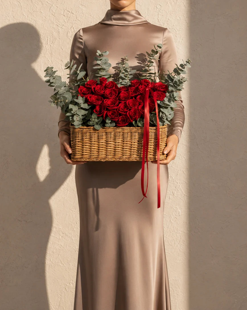 C'est L'amour detail — luxury flowers Dubai | Miss Florenski