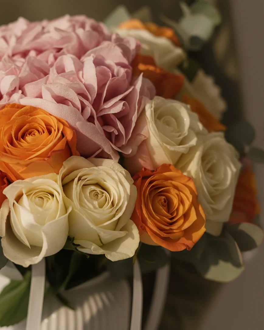Coeur Tendre detail — luxury flowers Dubai | Miss Florenski