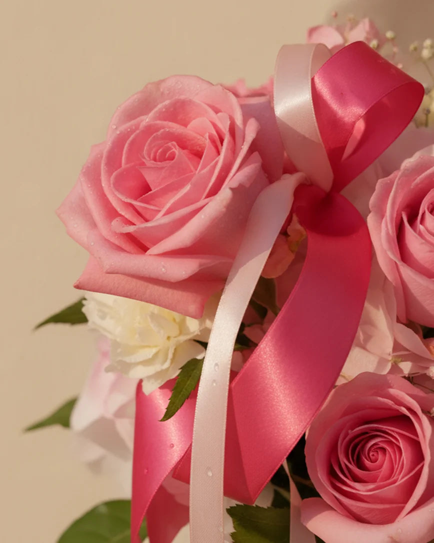 Crème Glacée detail — luxury flowers Dubai | Miss Florenski