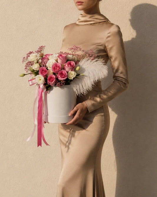 Crème Rose — luxury floral arrangement Dubai | Miss Florenski