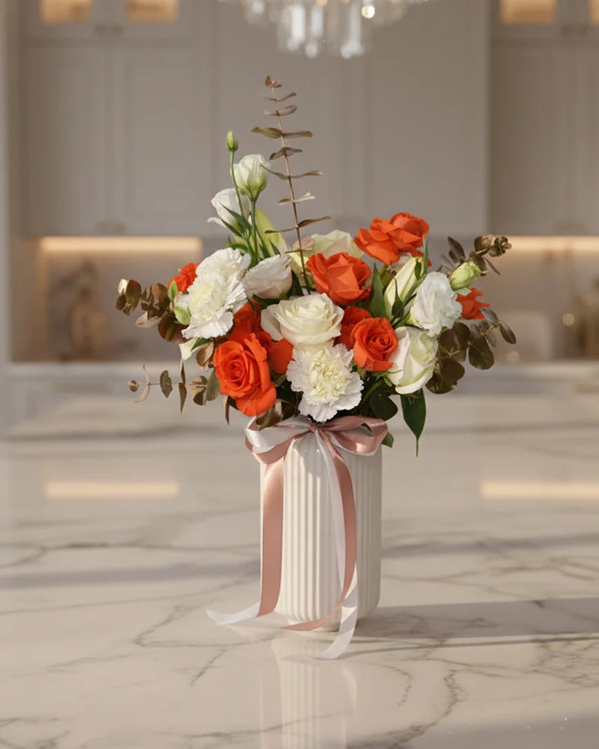 Douceur du Al Adha detail — luxury flowers Dubai | Miss Florenski