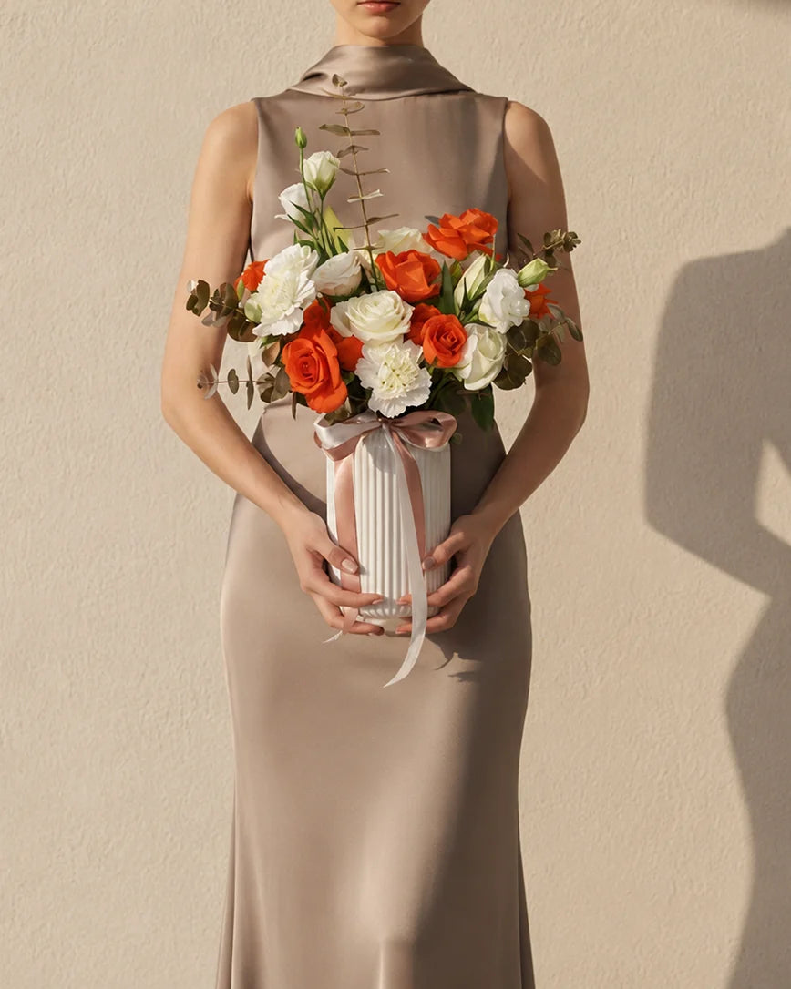Douceur du Al Adha detail — luxury flowers Dubai | Miss Florenski