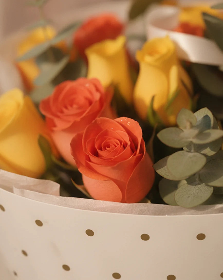 Glace Aux Agrumes detail — luxury flowers Dubai | Miss Florenski