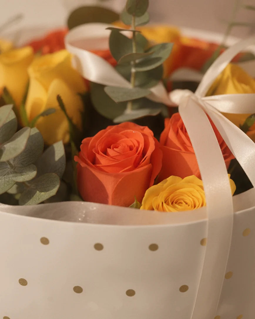 Glace Aux Agrumes detail — luxury flowers Dubai | Miss Florenski