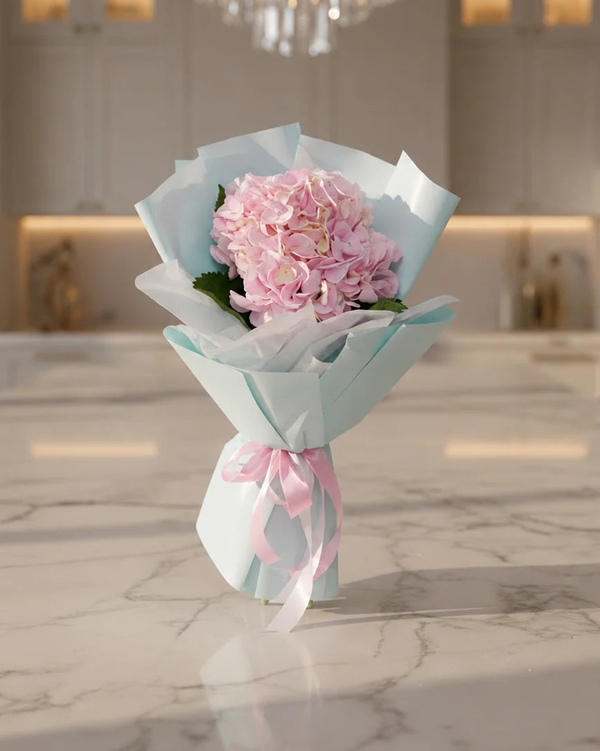 Hortensia Aurélie detail — luxury flowers Dubai | Miss Florenski