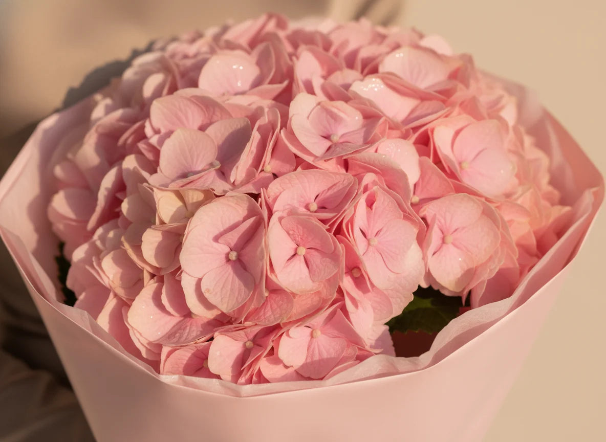Hortensia Noele detail — luxury flowers Dubai | Miss Florenski