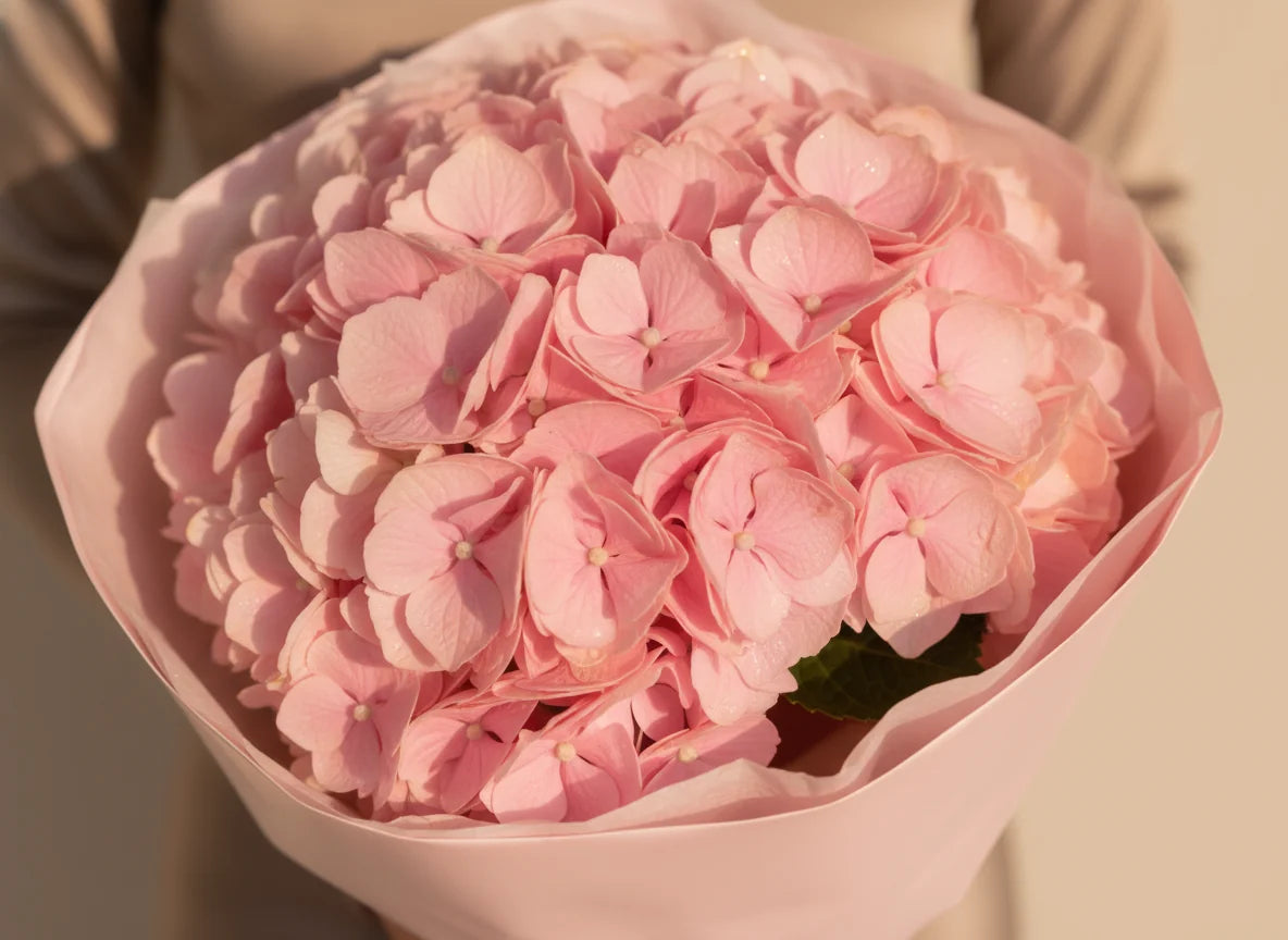 Hortensia Noele detail — luxury flowers Dubai | Miss Florenski