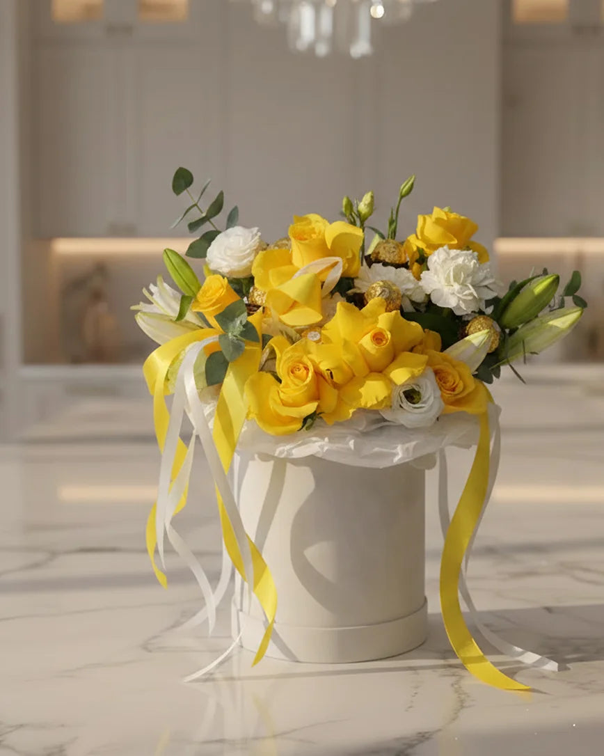Joyaux du Ramadan detail — luxury flowers Dubai | Miss Florenski