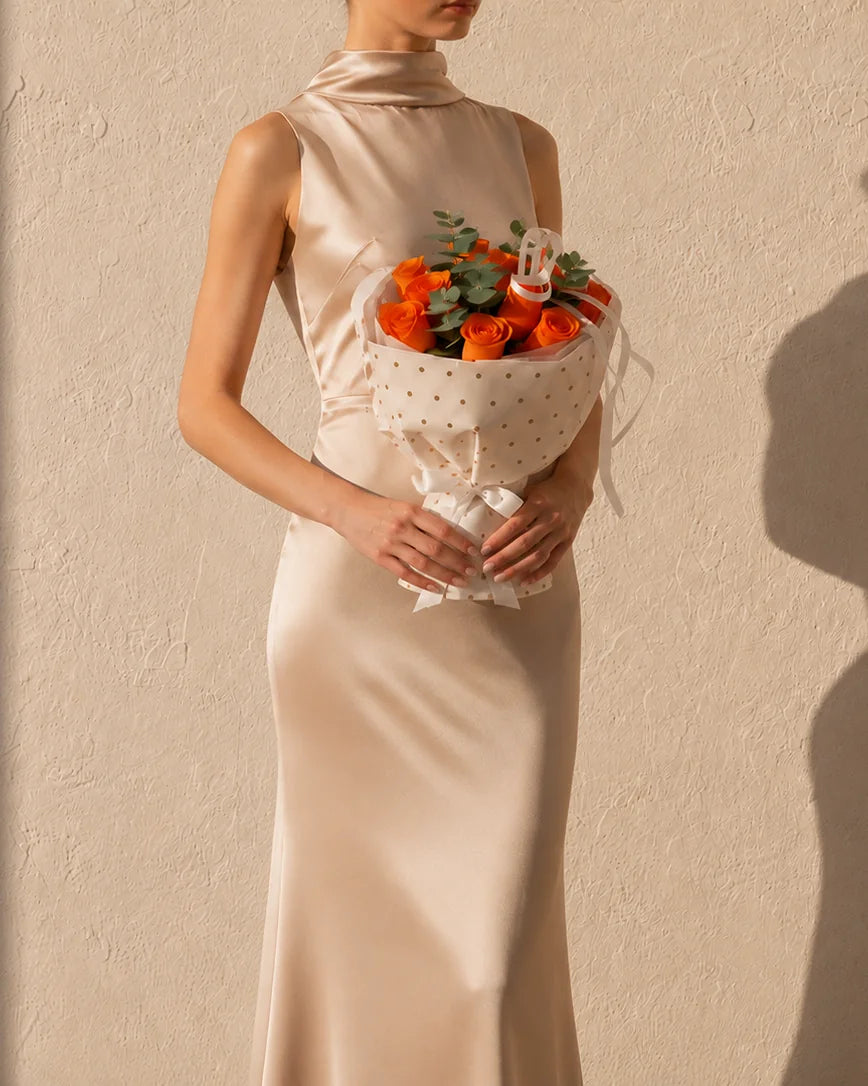 Jus De Mandarine — luxury floral arrangement Dubai | Miss Florenski