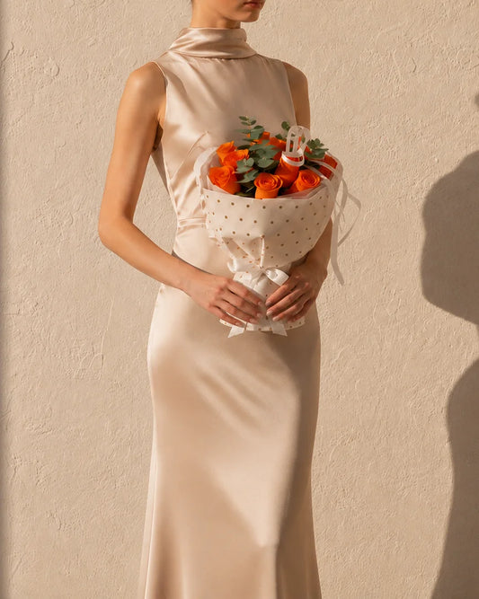 Jus De Mandarine — luxury floral arrangement Dubai | Miss Florenski