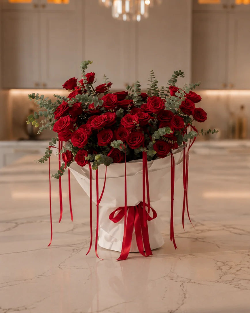 L’Inattendu detail — luxury flowers Dubai | Miss Florenski