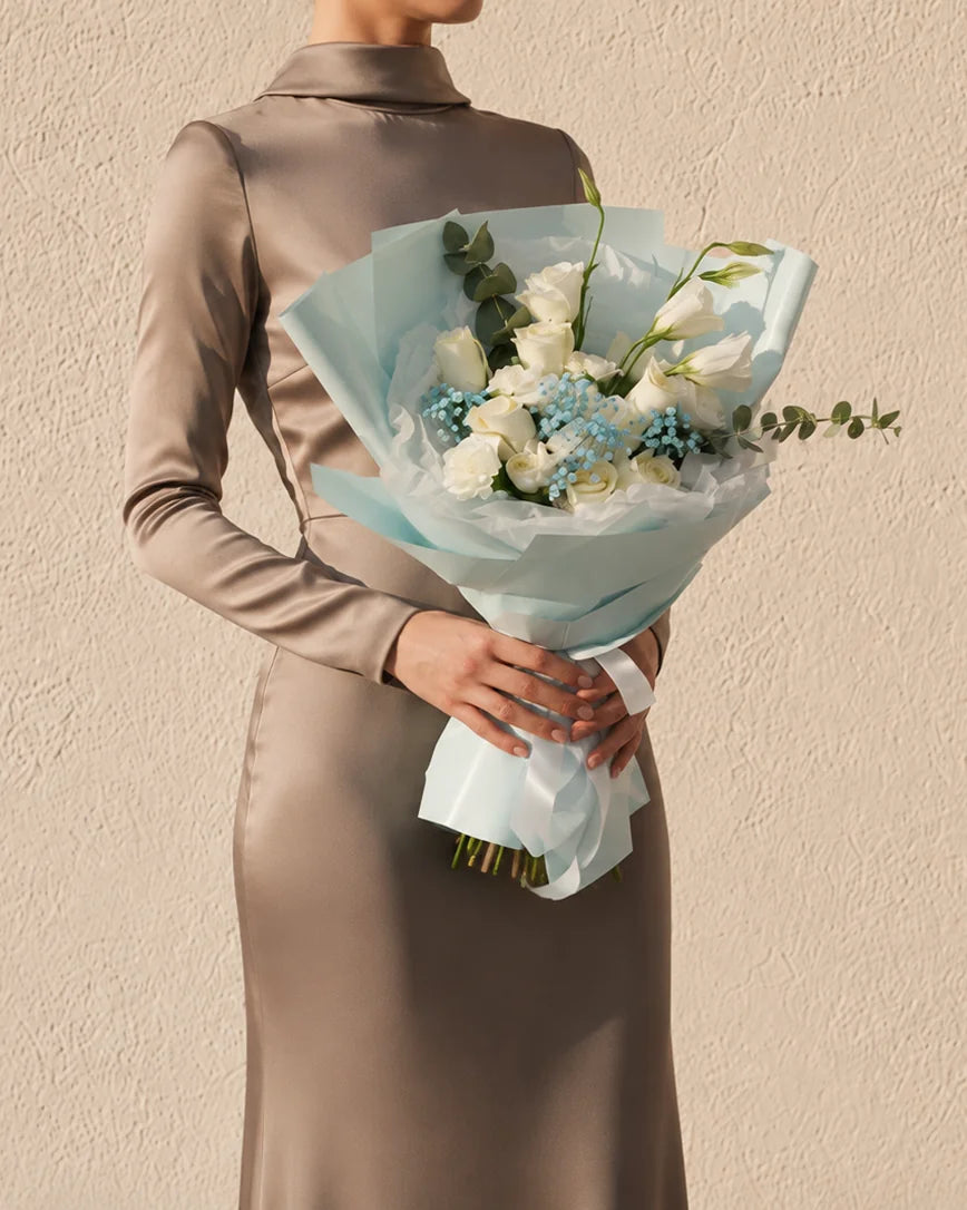 Lagon Bleu — luxury floral arrangement Dubai | Miss Florenski