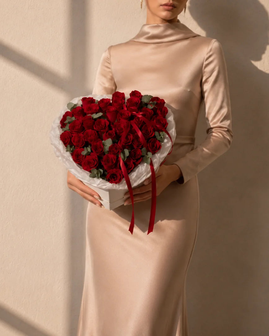 Le Coeur Qui Bat — luxury floral arrangement Dubai | Miss Florenski