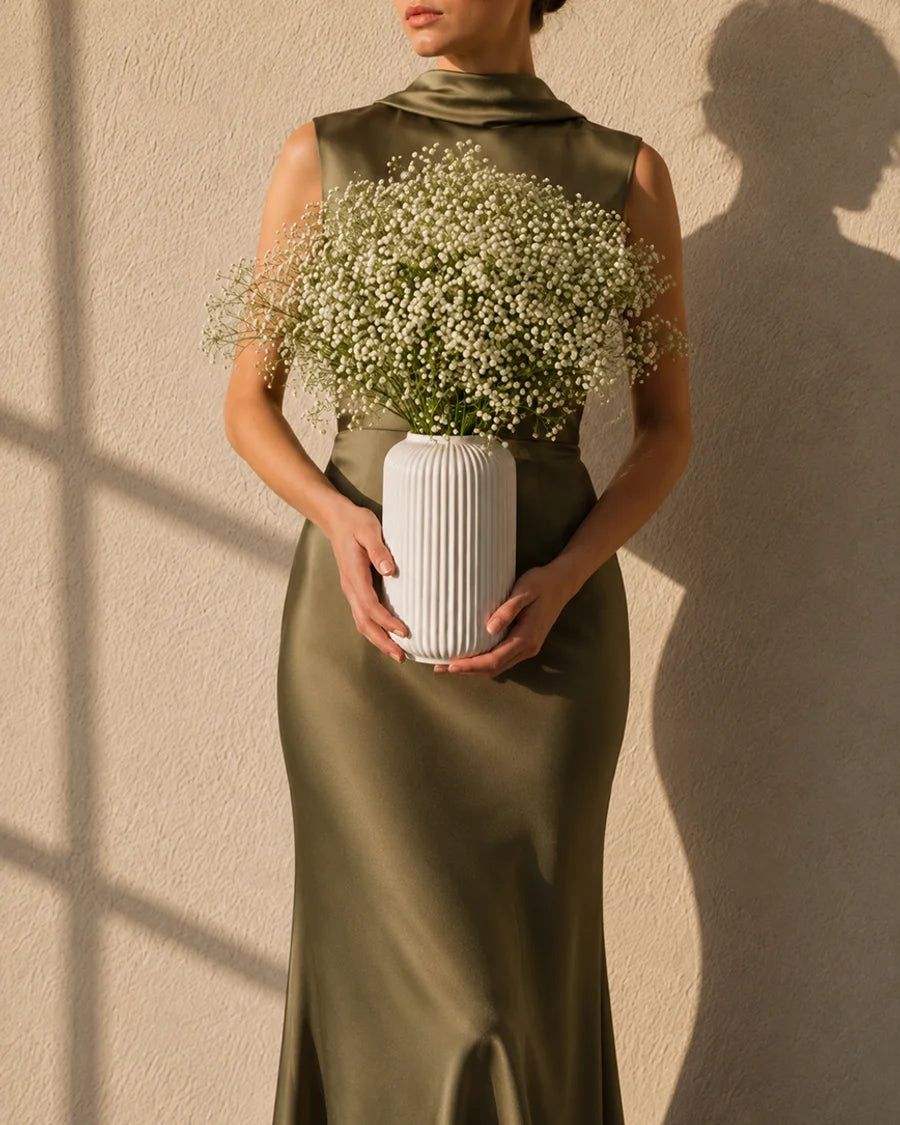 Vase de Gypsophile - Miss Florenski Dubai