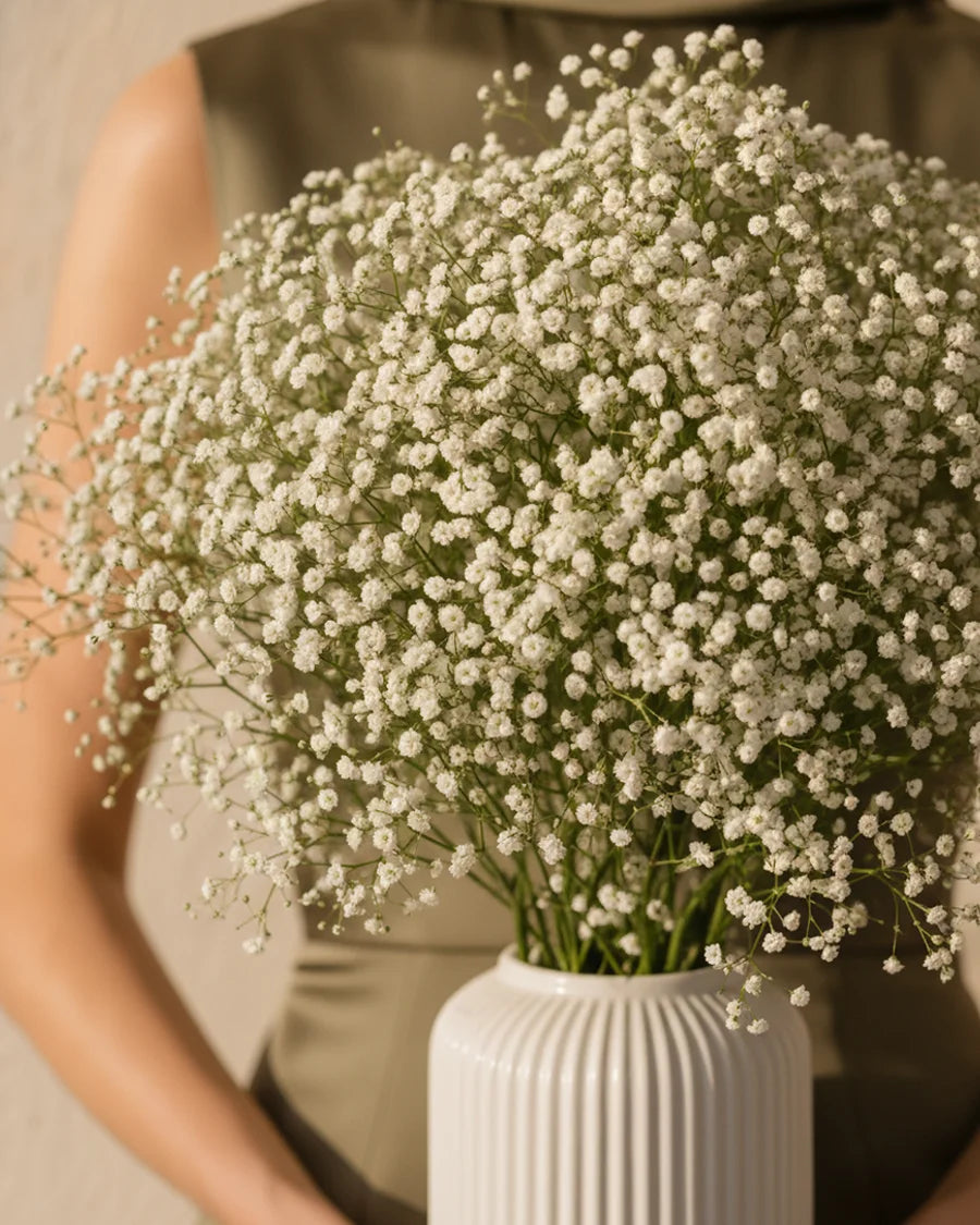 Vase de Gypsophile - Miss Florenski Dubai