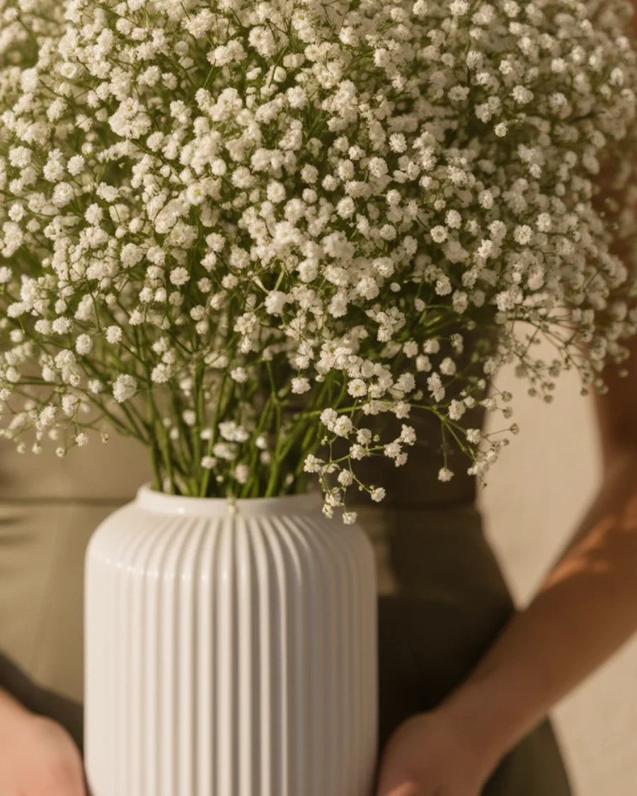 Vase de Gypsophile - Miss Florenski Dubai