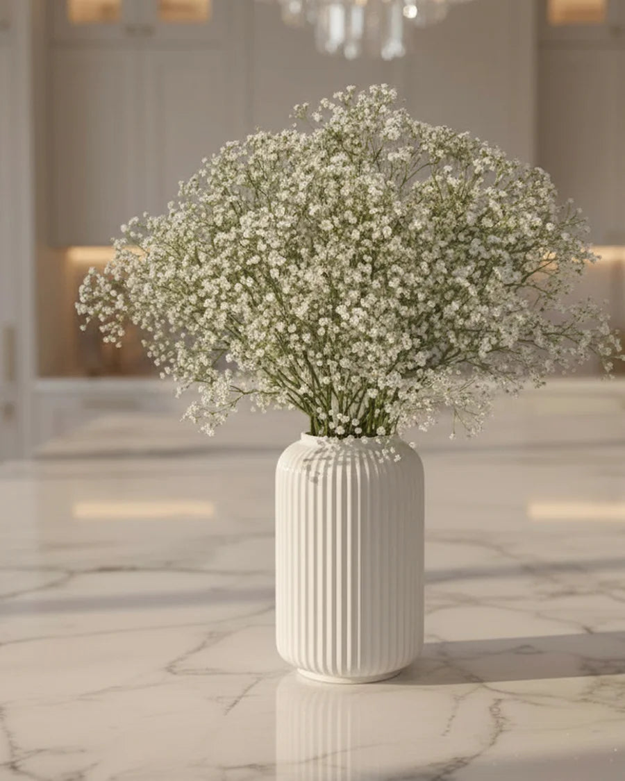 Vase de Gypsophile - Miss Florenski Dubai
