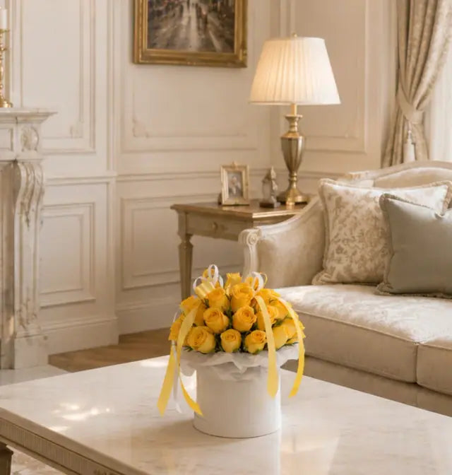 Thank You flower arrangement Dubai — Miss Florenski